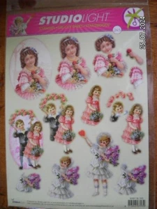 Beautiful Studio Light Die Cut Decoupage Toppers 'EASY SL 245' (526) - Picture 1 of 3