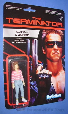 SARAH CONNOR from THE TERMINATOR Funko ReAction 3.75"  FIGURE - Image 1 of 4