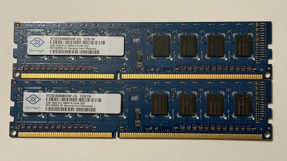 Nanya 4GB DDR3 Desktop Memory (NT4GC64B8HG0NF-DI) - Image 1 of 2