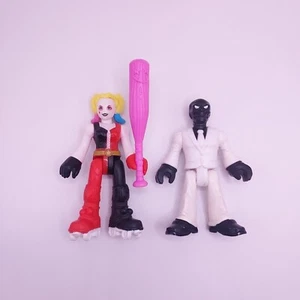 Imaginext DC Super Friends Harley Quinn Black Mask Figure 2 pack 2019 villain - Picture 1 of 3