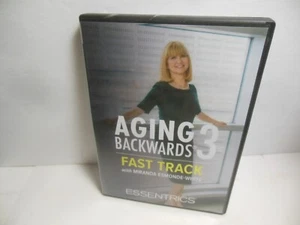Aging Backwards 3 DVD Fast Track VIDEO WORKOUT healthy body stretching Essentric - Picture 1 of 1