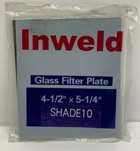 Inweld Glas Filterplatte 4-1/2" x 5-1/4" Schirm 10 - Bild 1 von 2