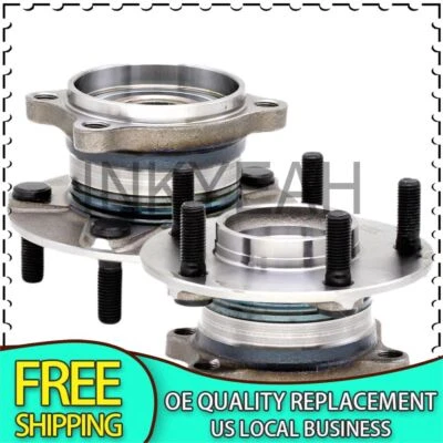 Pair Rear Wheel Hub and Bearing Assembly For 2013-2017 Mazda CX-5 AWD NON ABS - Image 1 of 4