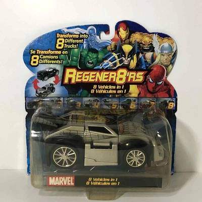 Marvel Regener8’rs - 8 vehicles in 1 - Spiderman - Canadian Exclusive - Sealed - Image 1 of 4