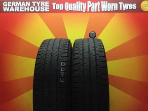 225 75 16C michelin agilis camping 2257516C Part Worn summer x2(D696) - Picture 1 of 1