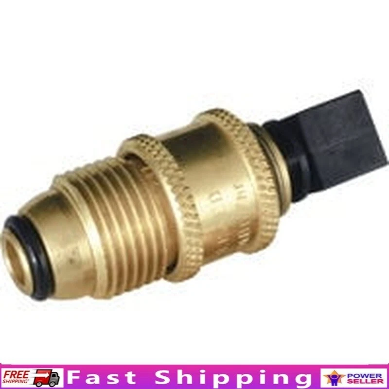 Adaptador de conexión rápida para parrilla de gas LP latón conexión rápida P.O.L certificado CSA UL EE. UU. Foto 1 de 4