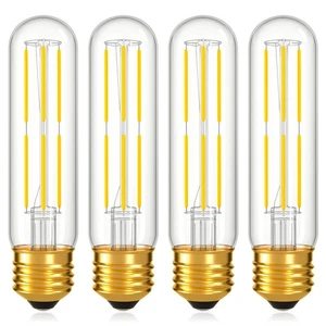 Dimmable E26 T10 LED Bulb Tube Light Bulbs 6W(60W Equivalent),Tubular Light B... - Picture 1 of 6
