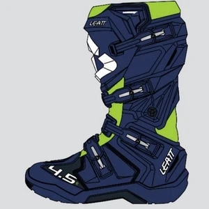 Botas Leatt Moto 4.5 Enduro Hombre-Azul-7 - Imagen 1 de 1