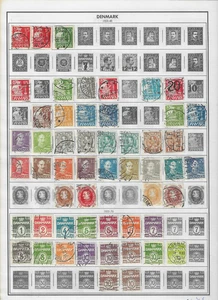 DENMARK BALANCE OF COLLECTION ( LOT 6645 ) - Picture 1 of 1