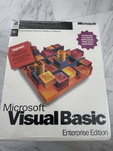 Microsoft Visual Basic Enterprise Ed 4.0 SEALED CD ROM For 95 NT Workstation 3.1 - Picture 1 of 7