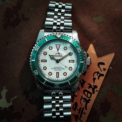 Orologio Uomo Movimento Automatico Customizzato 39,5mm Vintage - Immagine 1 di 4