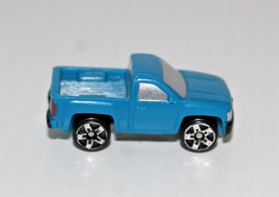 Micro Machines Chevrolet Silverado Blue Truck #0334 Jazwares 2021 - Image 1 of 4