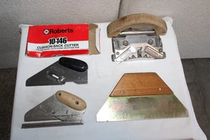 Roberts Carpet Tools 10-146 Cojín-Cortador trasero 10-147 Lazo-Pila 10-615 Recortador - Imagen 1 de 21