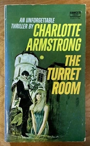 The Turret Room by Charlotte Armstrong - vintage Fawcett gothic pb Bennett cover - Picture 1 of 6