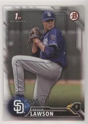 2016 Bowman Draft Draft Picks Reggie Lawson #BD-109 - Image 1 of 2