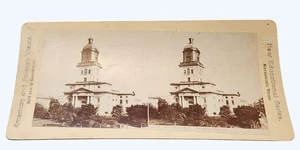 Antikes Stereoview Foto der Domkyrkan Kirche S Göteborg - Bild 1 von 3