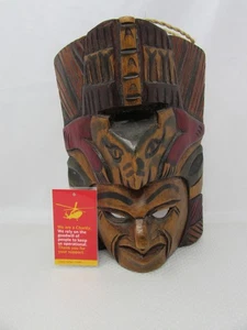 Carved Wooden Painted Tribal Mask MA14 - Picture 1 of 10