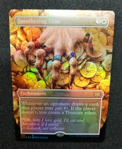 Mtg, Smothering Tithe, Double Masters 2022, Foil, Extended Art, English, NM - Picture 1 of 18