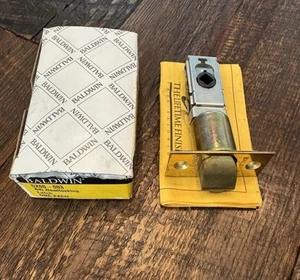Baldwin 5200 003 verstellbar Deadlock Riegel gleichschließend Messing poliert gebraucht lesen - Bild 1 von 4