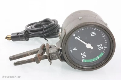 Ph. Scherer Bundeswehr BW Voltmeter mit Halterung 0-30 Volt Spannungsmessgerä... - Bild 1 von 4