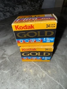 Kodak Gold Ultra 400 Kleinbildfilm 24 Belichtungen abgelaufen 1998 - Bild 1 von 2
