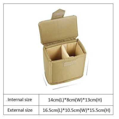 Camera Bag Insert Protect Case Cover Partition with Cap For Canon Nikon Sony - Image 1 of 4