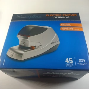 Swingline Optima 45 Elektrohefter 45 Blatt Kapazität Silber SCHNELL 📭 🚚§}~ - Bild 1 von 4