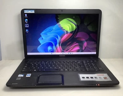 17.3”Toshiba Satellite C870-11G,INTEL@2.20GHz,8GB RAM,128GB SSD,WIN 11 PRO (241) - Image 1 of 4