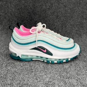Scarpe Nike Air Max 97 Ragazze Taglia 4 Geode Teal Jade Ghiaccio Sneakers da Corsa Atletica - Foto 1 di 11