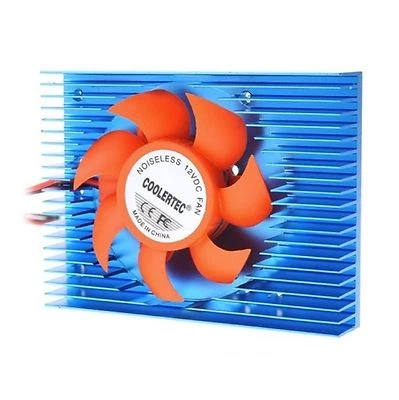 PC Computer VGA Video Graphics Card Cooler Heatsink Cooling Fan 2Pin 50mm Silent - Image 1 of 4