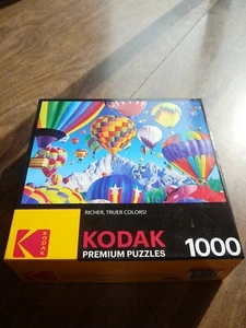 1000 PIECE KODAK PUZZLE ~ BALLOONS OVER THE MOUNTAIN ~ SEALED ~  - Picture 1 of 2