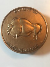 1981 Society Of Illustrators Museum Of American Illustration 1981 Bronze Medal