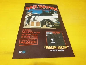 NEIL YOUNG - BROKEN ARROW!!!!!!!!!!! PUBLICITE / ADVERT - Imagen 1 de 1