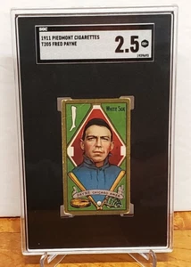 1911 Piedmont T205 Fred Payne Chicago White Sox SGC 2.5 - Picture 1 of 2
