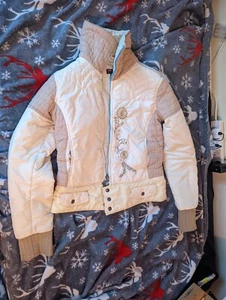 Diesel Women's Multi Jacket, Y2K, vintage cream puffer jacket - Picture 1 of 11
