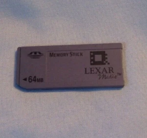 Lexar Media Memory Stick 64MB Camera Memory Card - Picture 1 of 3