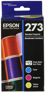 Epson T273520 DURABrite Ultra Photo Black and Color Combo Pack Cartridge Ink - Picture 1 of 2
