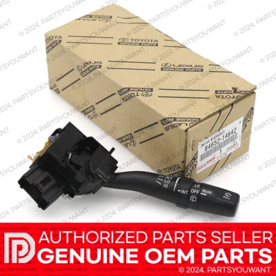 GENUINE Toyota 4Runner FJ Cruiser Windshield Wiper Switch Control 84652-14642 - Image 1 of 4