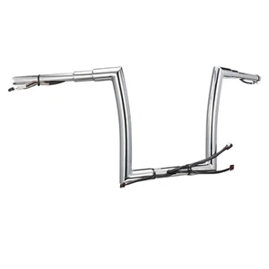 Manillar para Harley Road Glide Special 16-23 precableado 1,5" 12" cromado 1-1/4"" - Imagen 1 de 6
