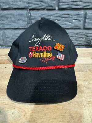 Gorra de carreras Davey Allison Texaco Havoline de colección, astilla con pasadores Foto 1 de 4