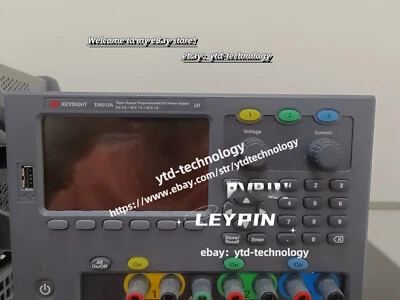 Agilent KeysightE36312A DCpowersupply, triple-output 6 V5 A /Good function/-ytd - Image 1 of 4