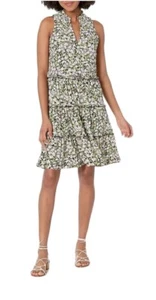 NWT Tommy Hilfiger Size 6 Floral Tierred Sleeveless Prairie Knee Length Dress - Bild 1 von 11