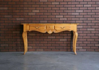 Console ~ Entry Table ~ Hall Table ~ Country French Sofa Table by Ethan Allen - Image 1 of 4