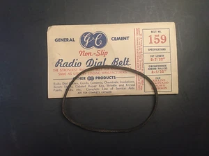Vintage General Cement Radio Dial Belt #159 For Airline Coronado Crowe Emerson - Picture 1 of 6