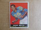 1961 TOPPS FOOTBALL CARD SINGLES COMPLETE YOUR SET PICK CHOOSE UPDATED 3/12