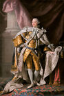 Portrait du roi George III Angleterre 1762 peinture par Allan Ramsay reproduction GRATUITE S/H