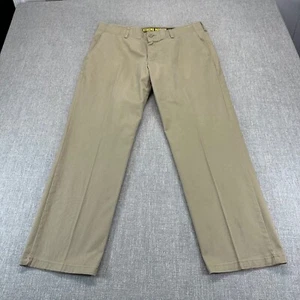 Lee Chino Pants Mens 36x29 Khaki Extreme Motion Straight Stretch Tapered - Picture 1 of 10