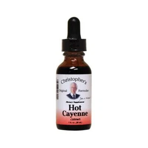 Dr. Christopher's Cayenne Extract (Hot) 1 fl oz Liq - Picture 1 of 2