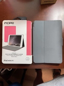 Incipio Faraday Folio Case with for Apple iPad Mini 4 - Pink + Grey Case too! - Picture 1 of 4