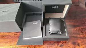 Rado Watch Box inner and outer boxes in great condition with instruction manual - Picture 1 of 8